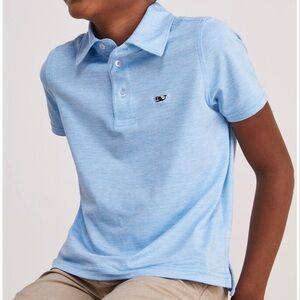 Vineyard Vines Boys' Performance St. Jean Stripe Sankaty Polo - 4T